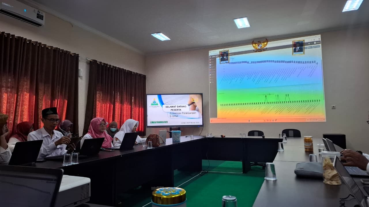 LPM UIN KHAS Jember Gelar Sosialisasi Pelaksanaan E-SPMI Bersama Tim Gugus Mutu Fakultas dan Auditor Internal